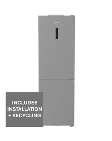 Hotpoint HPK 26363 XBR5UK Dual No Frost 60/40 Fridge Freezer Silver + Install