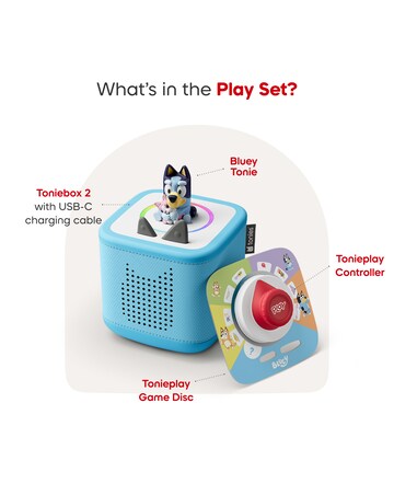 Toniebox 2 Play Set Bluey - Blue