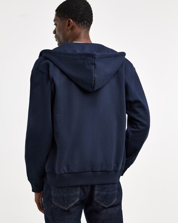 Lacoste Classic Zip Through Hoodie - Navy