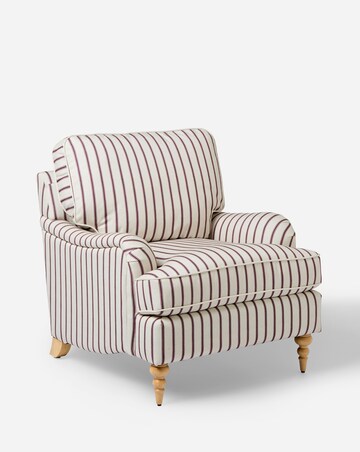 Wisteria Striped Armchair
