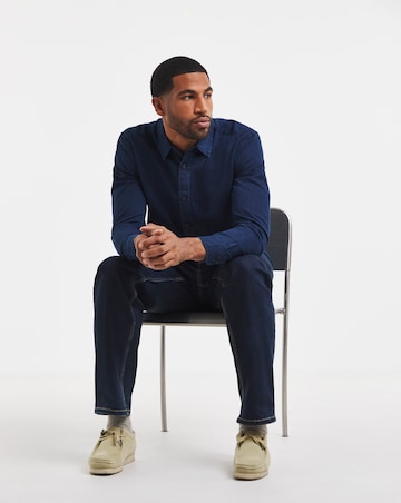 Only & Sons Thame Indigo Shirt - Denim Blue