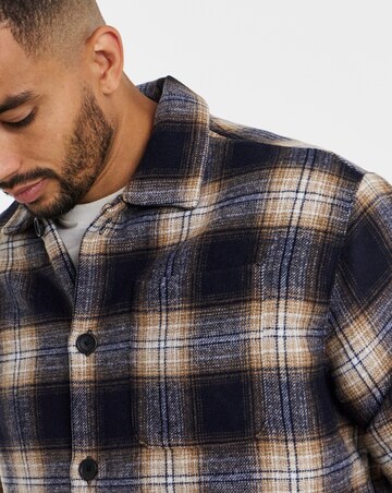 Jack & Jones Soho Ollie Overshirt - Navy Check