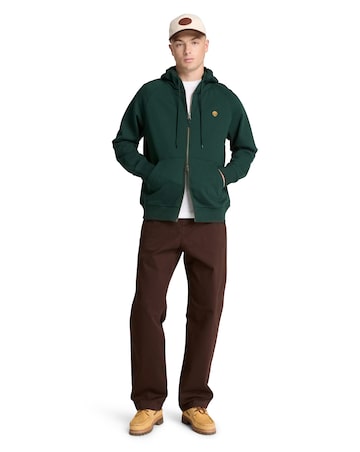 Timberland Exeter River Full Zip Hoodie - Green