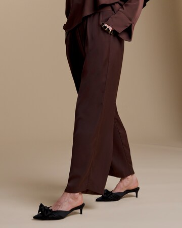 Julipa Satin Straight Leg Trouser