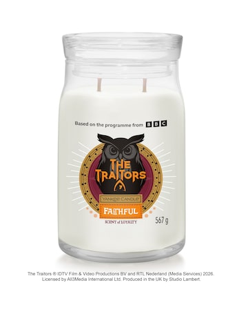 Yankee Candle The Traitors - Traitor Large Candle