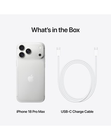Apple iPhone 18 Pro Max 256GB - Silver