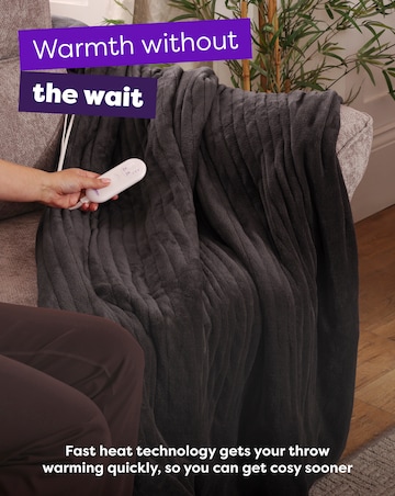 Slumberdown Comfy Hugs Heated Throw