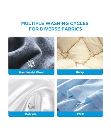 Midea 8kg Washing Machine - White + Installation