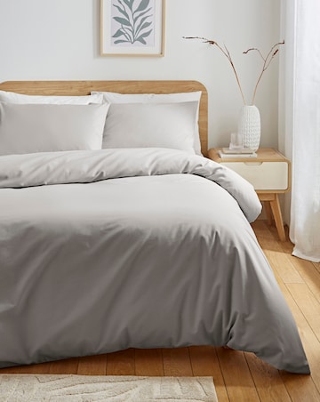 Easy Care Cotton Blend Duvet Cover Set