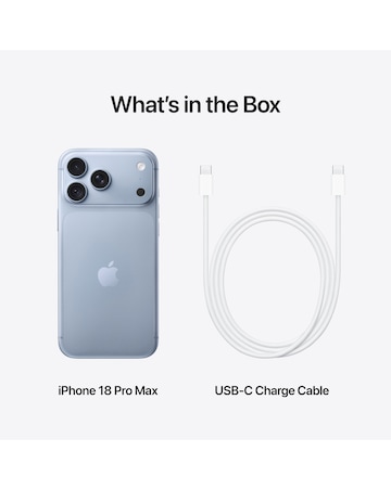 Apple iPhone 18 Pro Max 256GB - Glacier