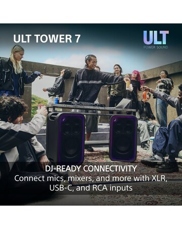 Sony ULT Tower 7 Party Speaker - Black