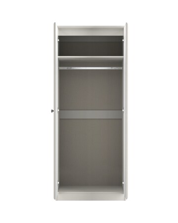 Peregrine Ready Assembled 2 Door Mirrored Wardrobe - Kids