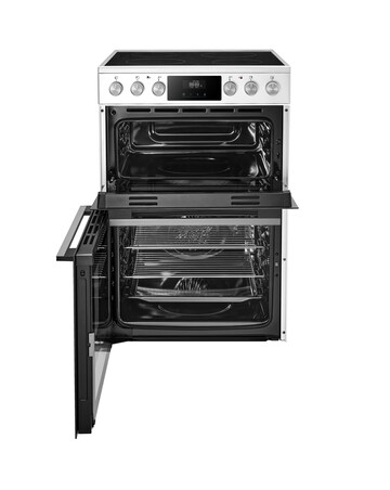Midea 60cm Freestanding Electric Cooker - White + Installation