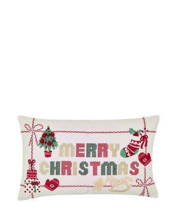 Catherine Lansfield Merry Christmas Cushion