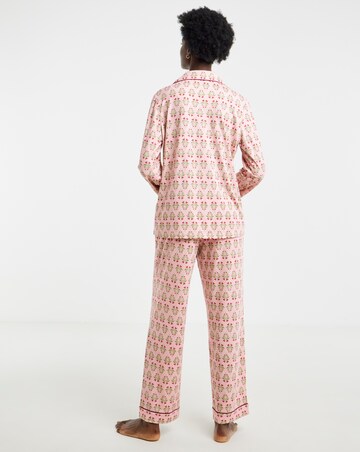 Julipa Tonal Aztec Print Revere Pyjama Set