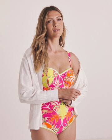 Figleaves Frida Underwired Bandeau Swimsuit