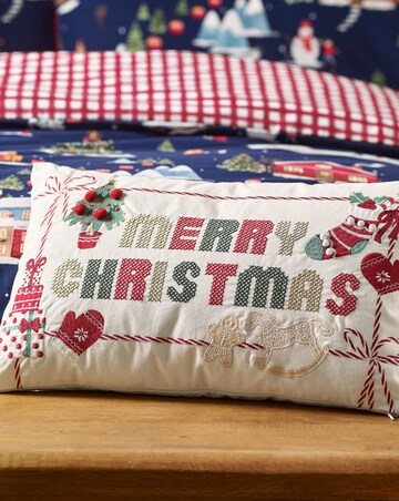 Catherine Lansfield Merry Christmas Cushion