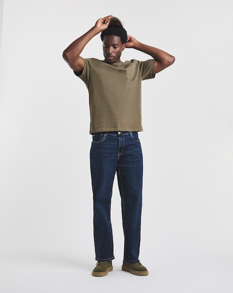 Union Loose Fit Stretch Jeans Darkwash