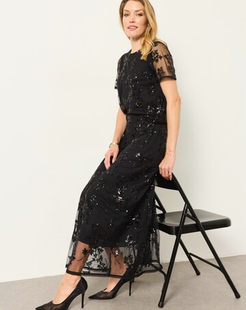 Fatface Pia Sequin Skirt