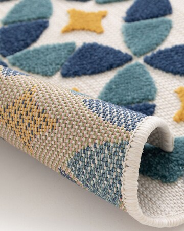 Zouk Tiles Indoor/Outdoor Rug