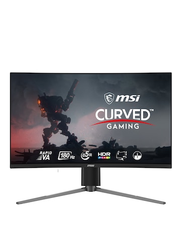MSI MAG 27CQ6F 27in WQHD Rapid VA 180Hz 0.5ms Curved Gaming Monitor