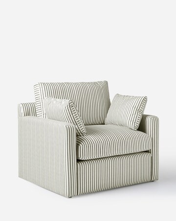 Seren Striped Armchair