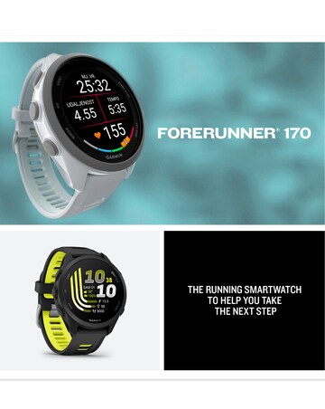 Garmin Forerunner 170 Music Smart Watch - Black/Amp Yellow