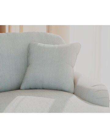 Lily Stripe Footstool