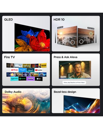 TCL 43V5D-UK 43in FHD QLED Smart Fire TV