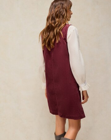 White Stuff Millie Cord Shirt Dress