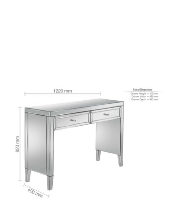 Valencia 2 Drawer Dressing Table