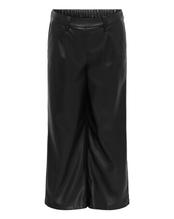 ONLY FAUX LEATHER STRAIGHT TROUSER