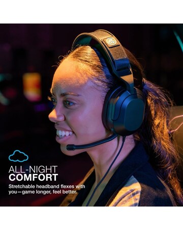 JLab Nightfall Gaming Wired Headset - Black