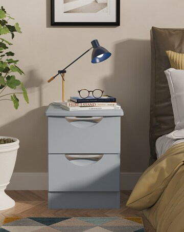 Haydn Ready Assembled 2 Drawer Bedside - Kids