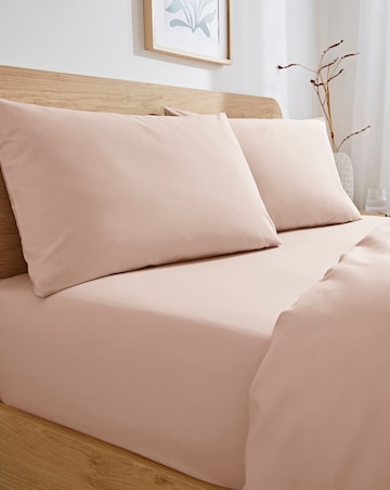 Easy Care Cotton Blend 38cm Extra Deep Fitted Sheet