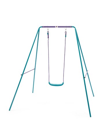 Plum 2 in 1 Swing Set - Purple/Teal