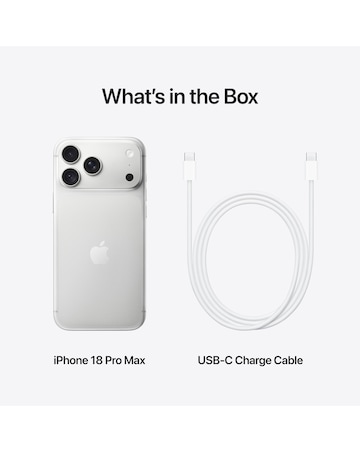 Apple iPhone 18 Pro Max 512GB - Silver