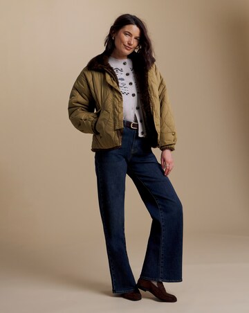 Julipa Reversible Fur Padded Coat