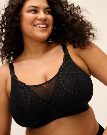 Elomi Tiernie Non Wired Bralette Black