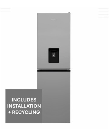 Hotpoint HPKH 1261W S5UK 50/50 Fridge Freezer Water Dispenser Silver Install
