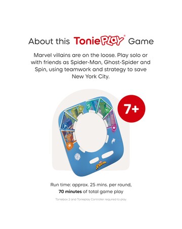 Tonies Spiderman Neighbourhood Hero (Tonieplay Game Set)