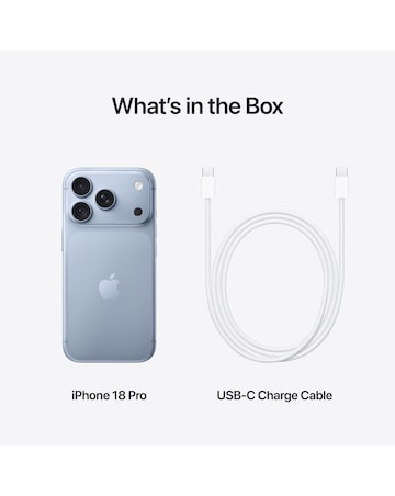 Apple iPhone 18 Pro 256GB - Glacier