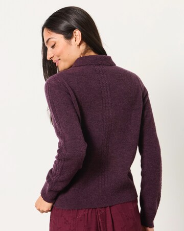 Fatface Halle Knitted Collared Polo