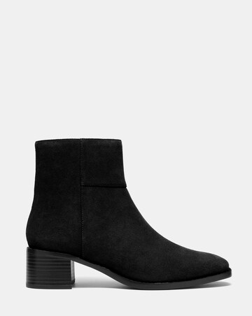 Clarks Suede Wrenn Heeled Ankle Boot - Standard Fit (D)