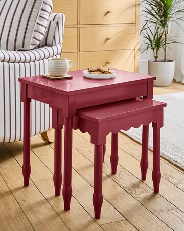 Julipa Dalia Nest of 2 Side Tables