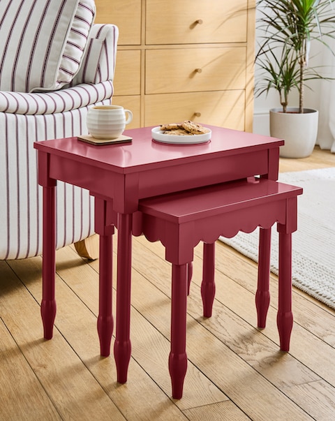 New In - Julipa Dalia Nest of 2 Side Tables