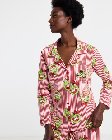 The Grinch License Striped Pyjama Set