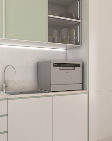 Install - Candy Rapido Table Top Dishwasher- Graphite