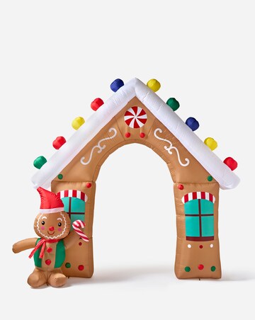 Inflatable Gingerbread Arch - 3m
