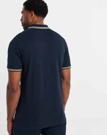 Voi Tipped Pique Polo Long Length